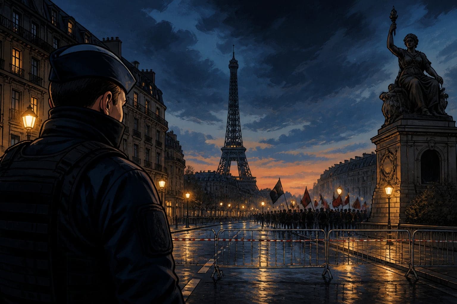 Paris : couvre-feu nocturne reconduit avant la marche du 24 octobre