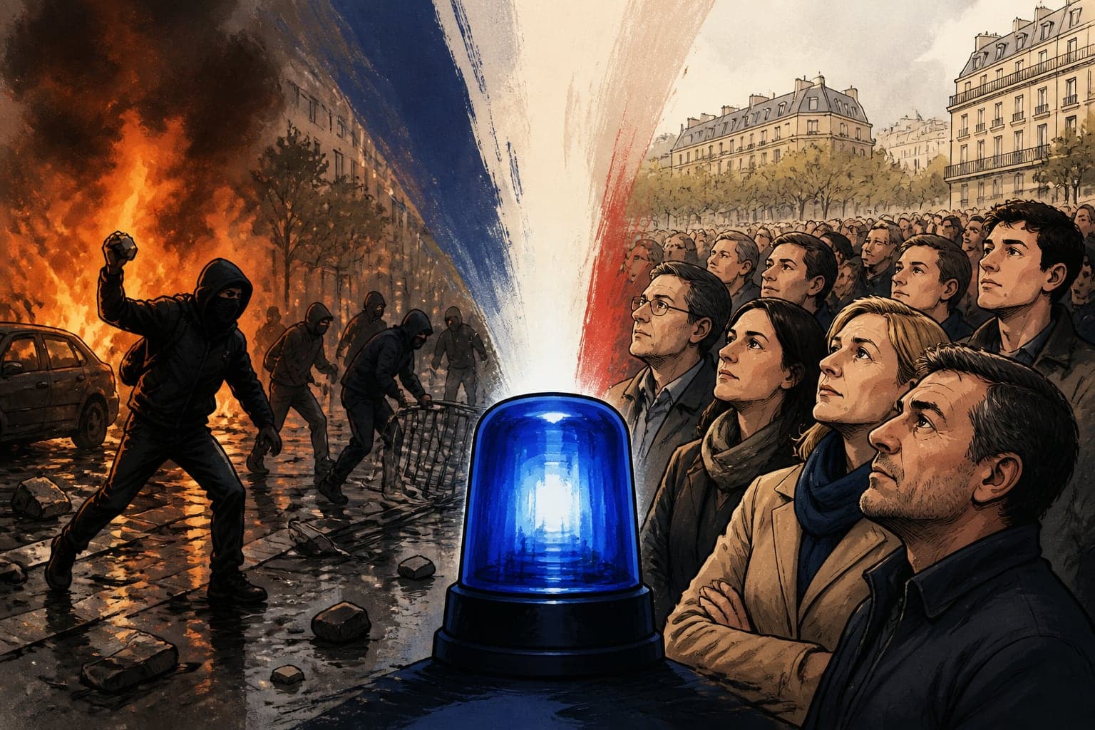 Violences urbaines : l'exécutif durcit le ton et l'opinion durcit ses positions