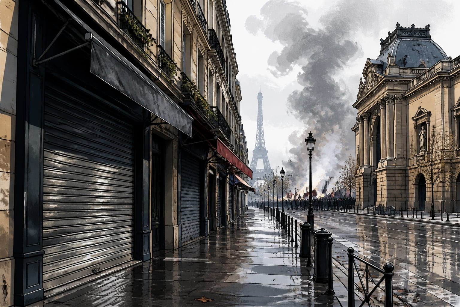 Manifestations du 24 octobre : commerces et musées fermés à Paris