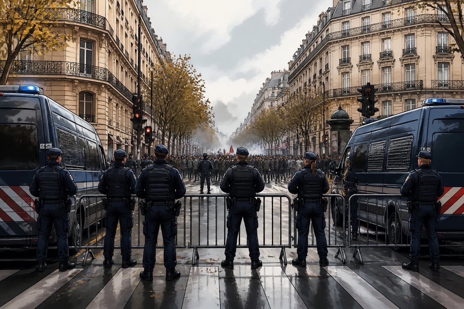 Mobilisation du 24 octobre : plusieurs préfectures bouclent leurs centres-villes