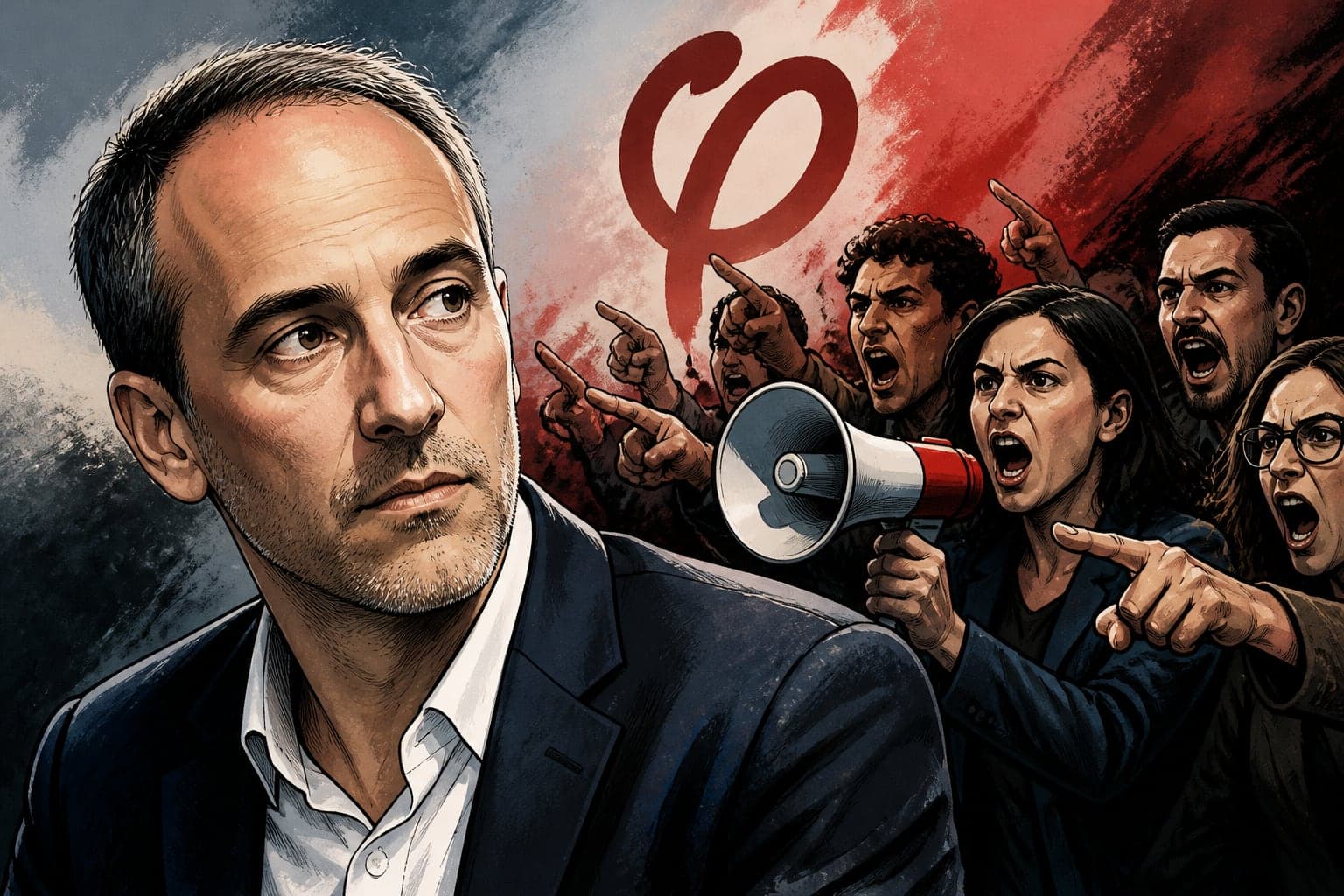 Duel Mélenchon-Glucksmann : la campagne de Marine Tondelier prise en étau