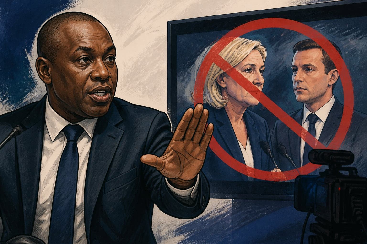 Bally Bagayoko durcit son offensive contre le RN et Emmanuel Macron