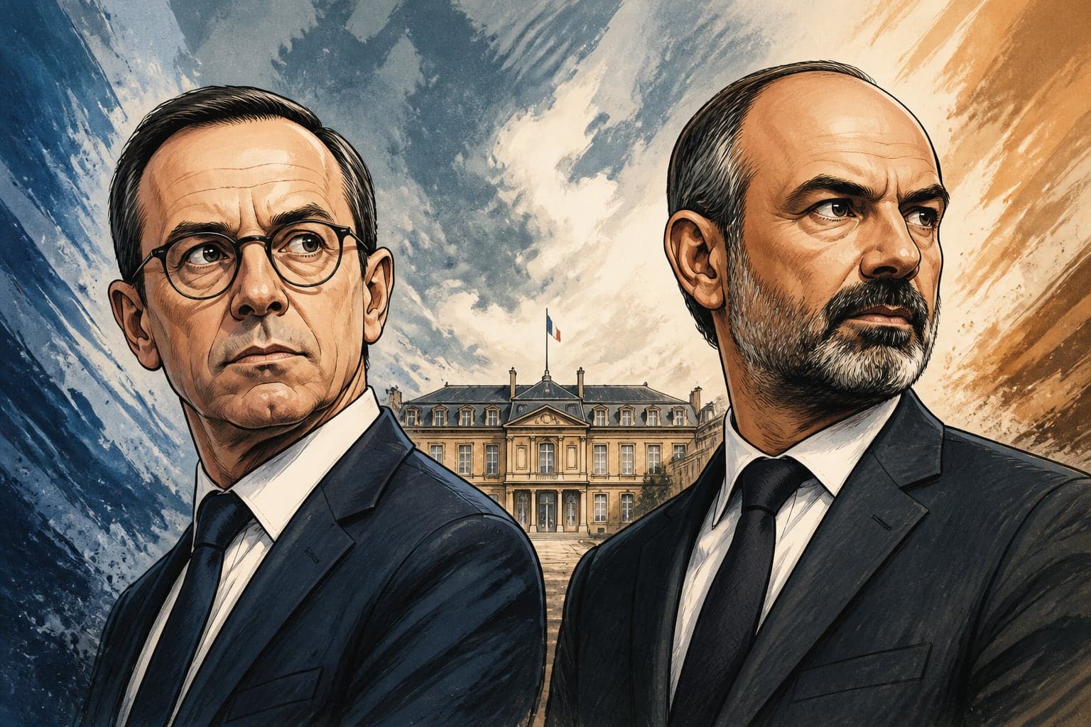 Bruno Retailleau défie Édouard Philippe pour la primaire