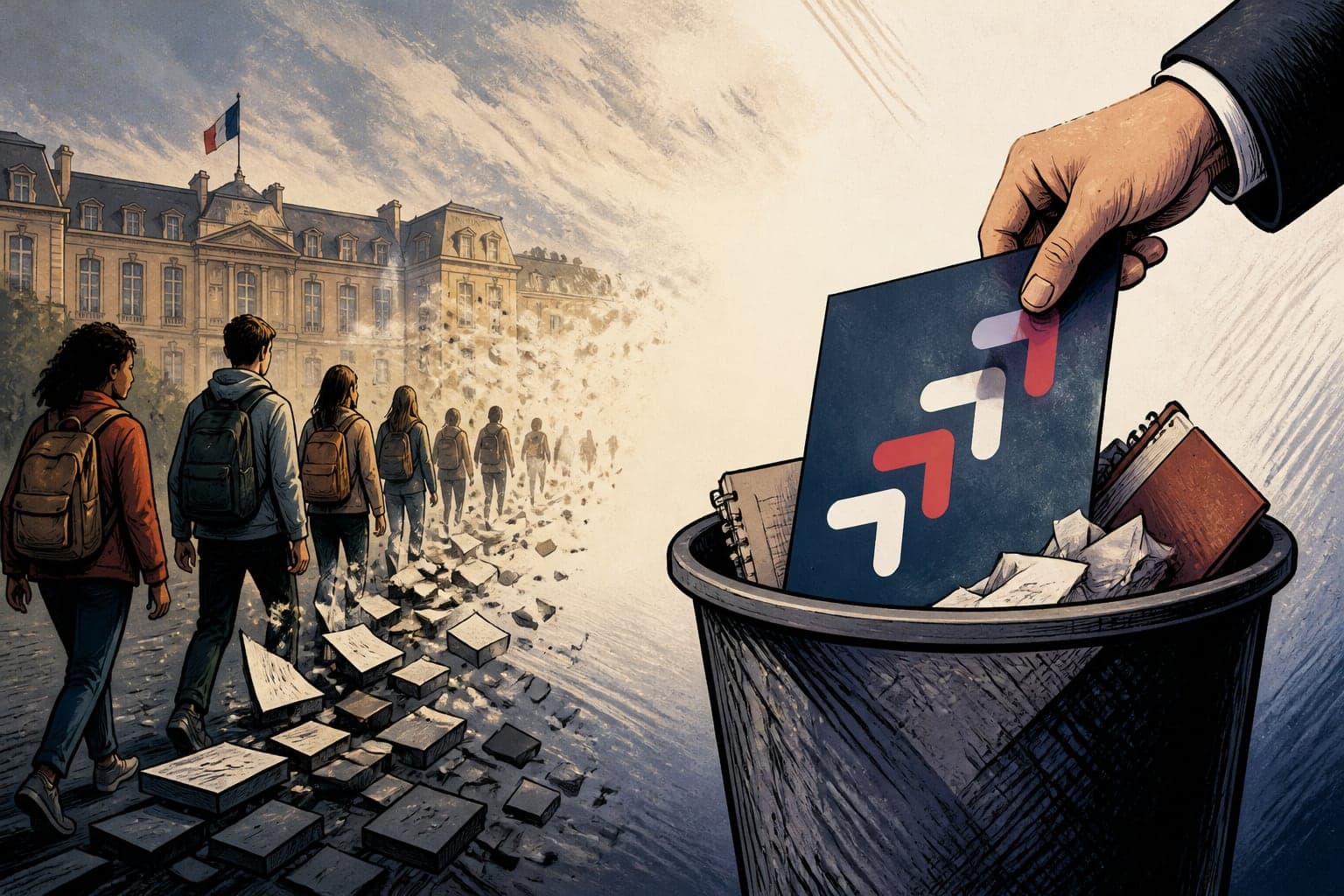 Éducation : l'exécutif annonce la fin programmée de Parcoursup