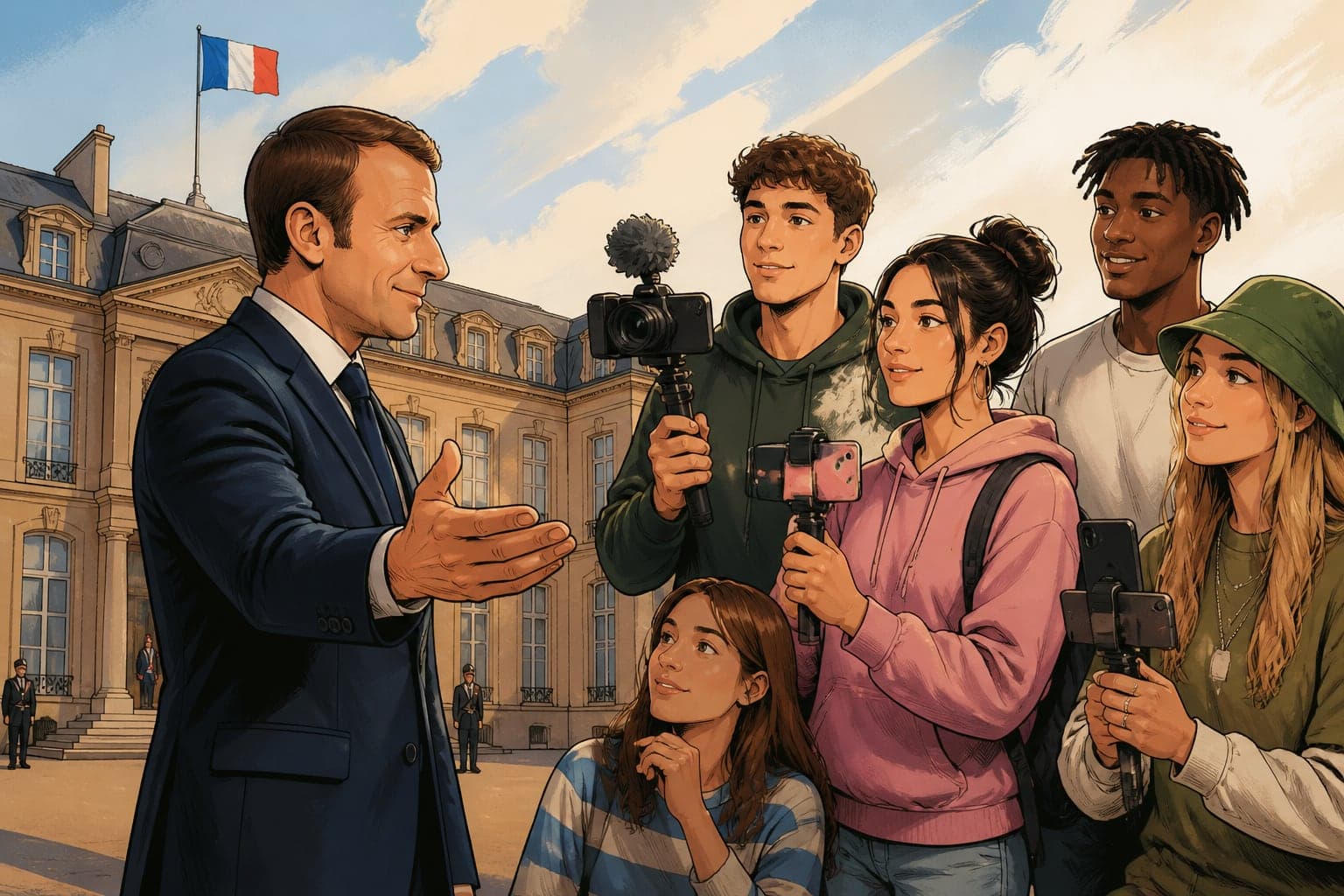 L'exécutif mobilise les influenceurs pour séduire la jeunesse