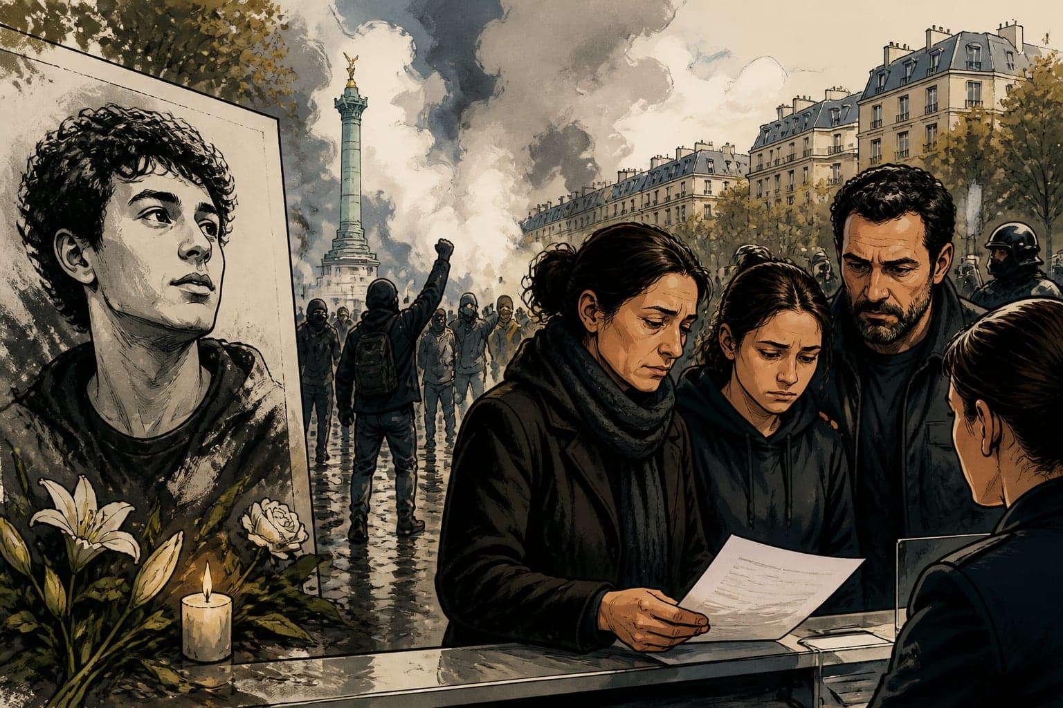 Manifestant mort le 17 octobre à Paris : sa famille dépose plainte