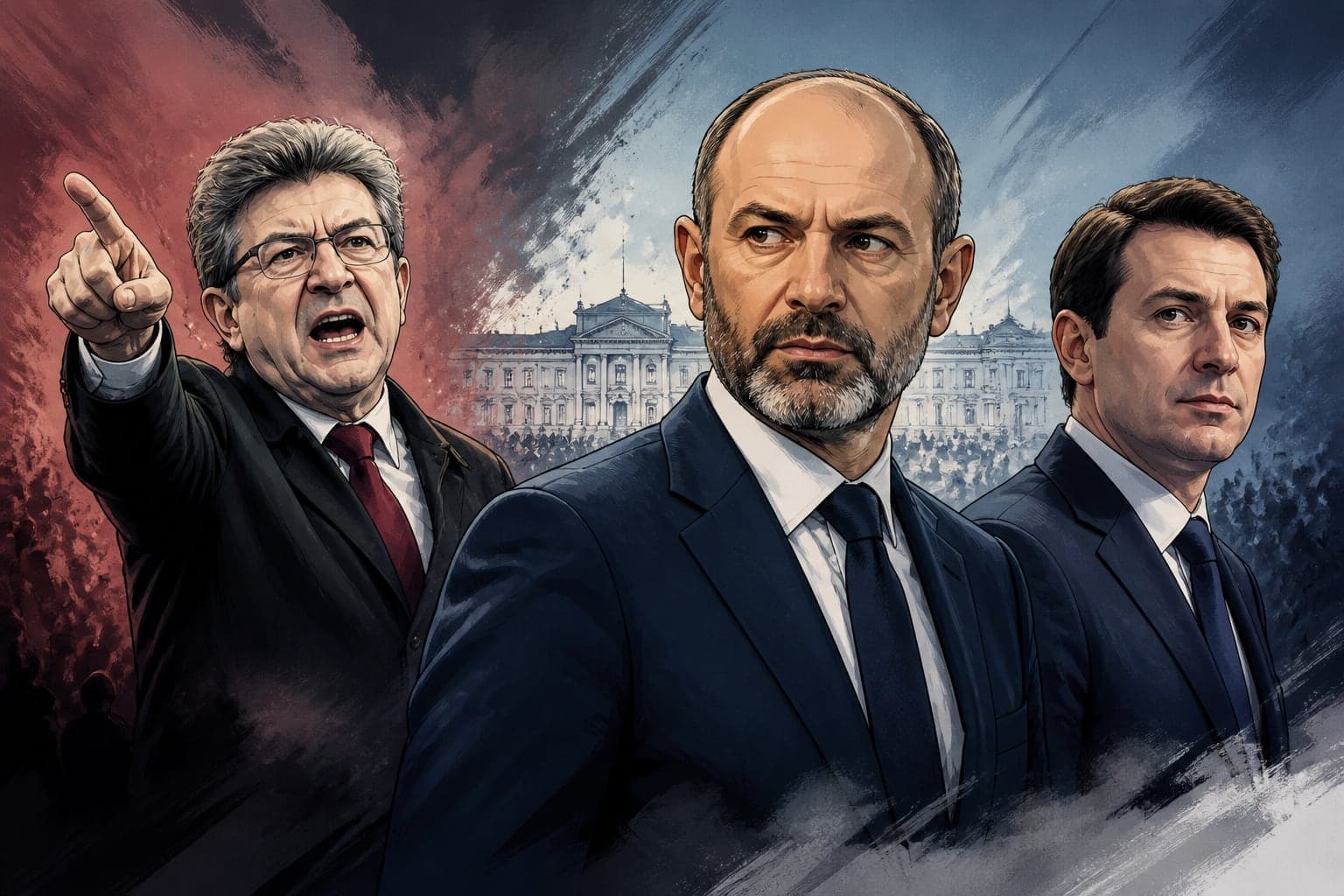 Primaire au centre et à droite : Édouard Philippe freine, Mélenchon menace