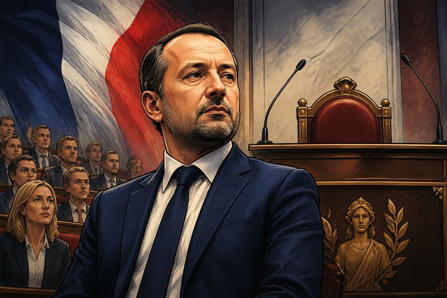 Sébastien Chenu cumulera le groupe RN et la vice-présidence