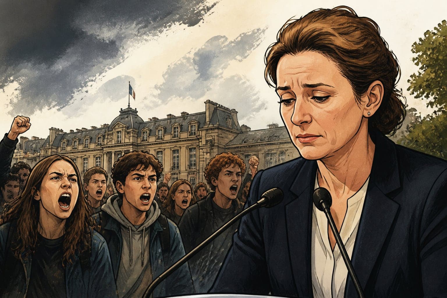 Colère lycéenne : Geffray admet que le gouvernement a tardé
