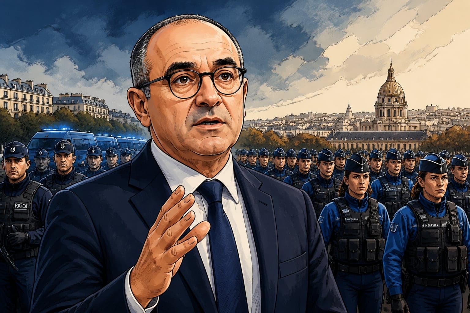 Laurent Nuñez annonce 70 000 policiers et gendarmes pour le 31 octobre