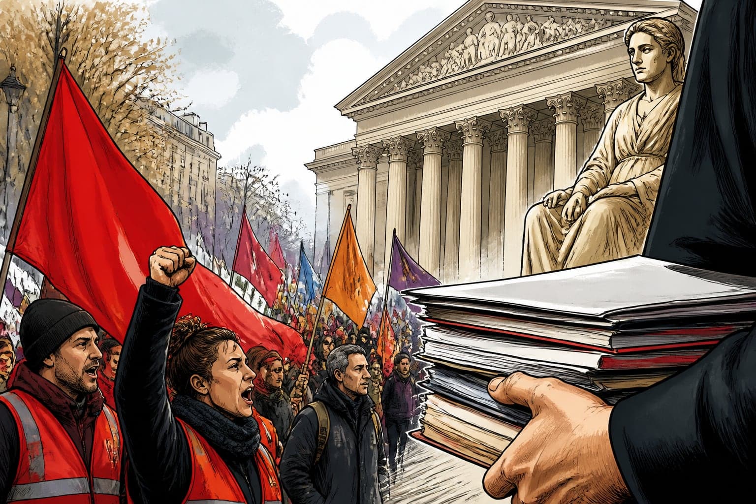 Manifestation du 31 octobre : les syndicats saisissent la justice