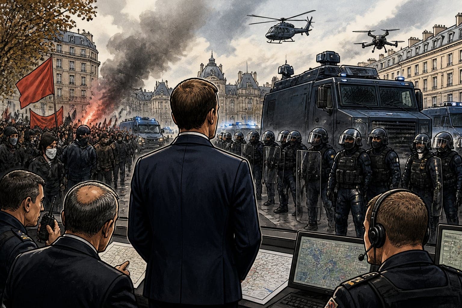 Manifestations du 31 octobre : le gouvernement déploie « tous les moyens »