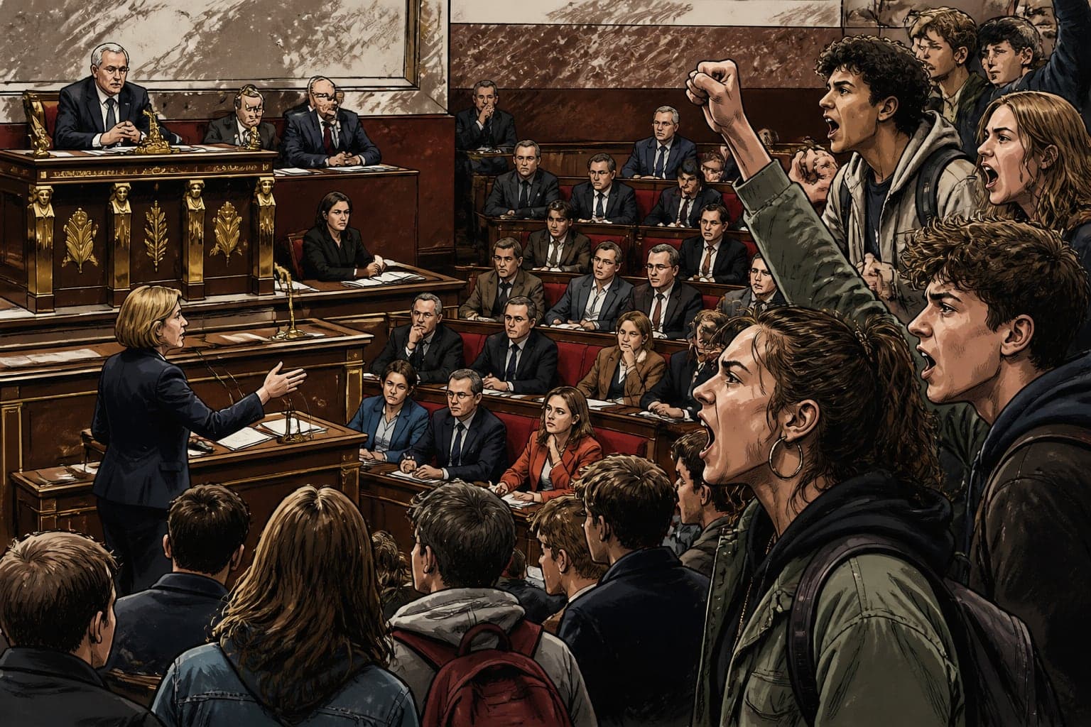 Parcoursup en débat à l'Assemblée sous la colère lycéenne