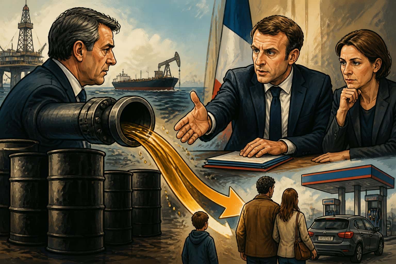 TotalEnergies : le gouvernement appelle à répercuter la libération des barils