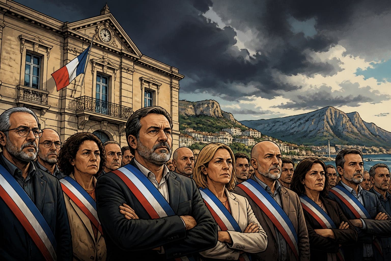 119 maires des Bouches-du-Rhône menacent de ne pas organiser la présidentielle