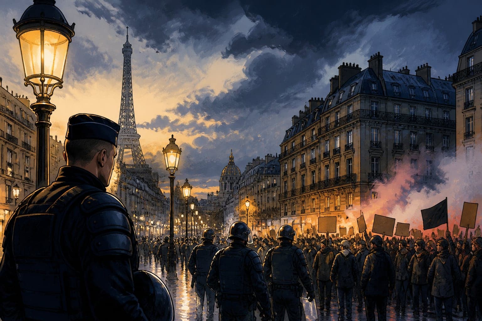 Couvre-feu à Paris pendant la Toussaint, manifestations attendues