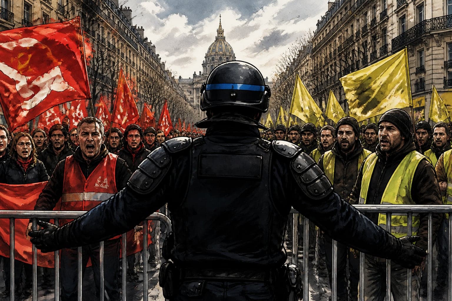 La préfecture de Paris interdit le centre aux cortèges CGT et gilets jaunes