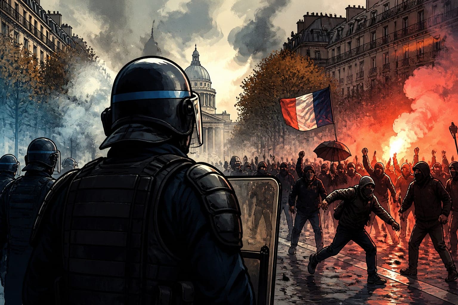 Manifestations du 31 octobre : l'Intérieur juge le risque très élevé