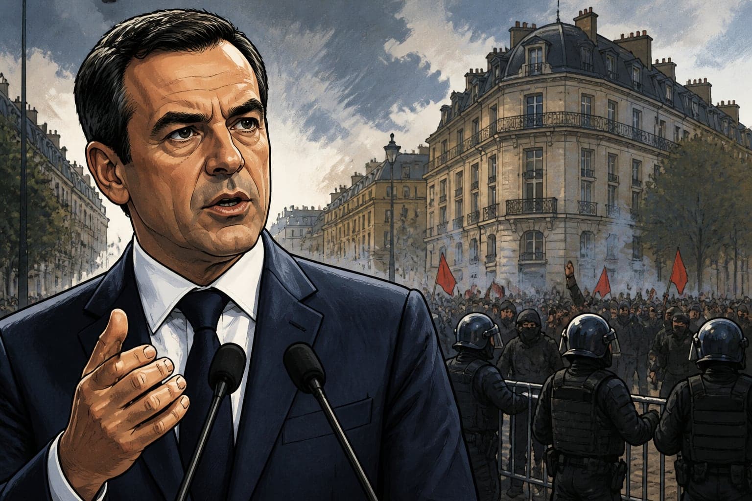 Nuñez annonce de nouvelles interdictions de manifester en centre-ville