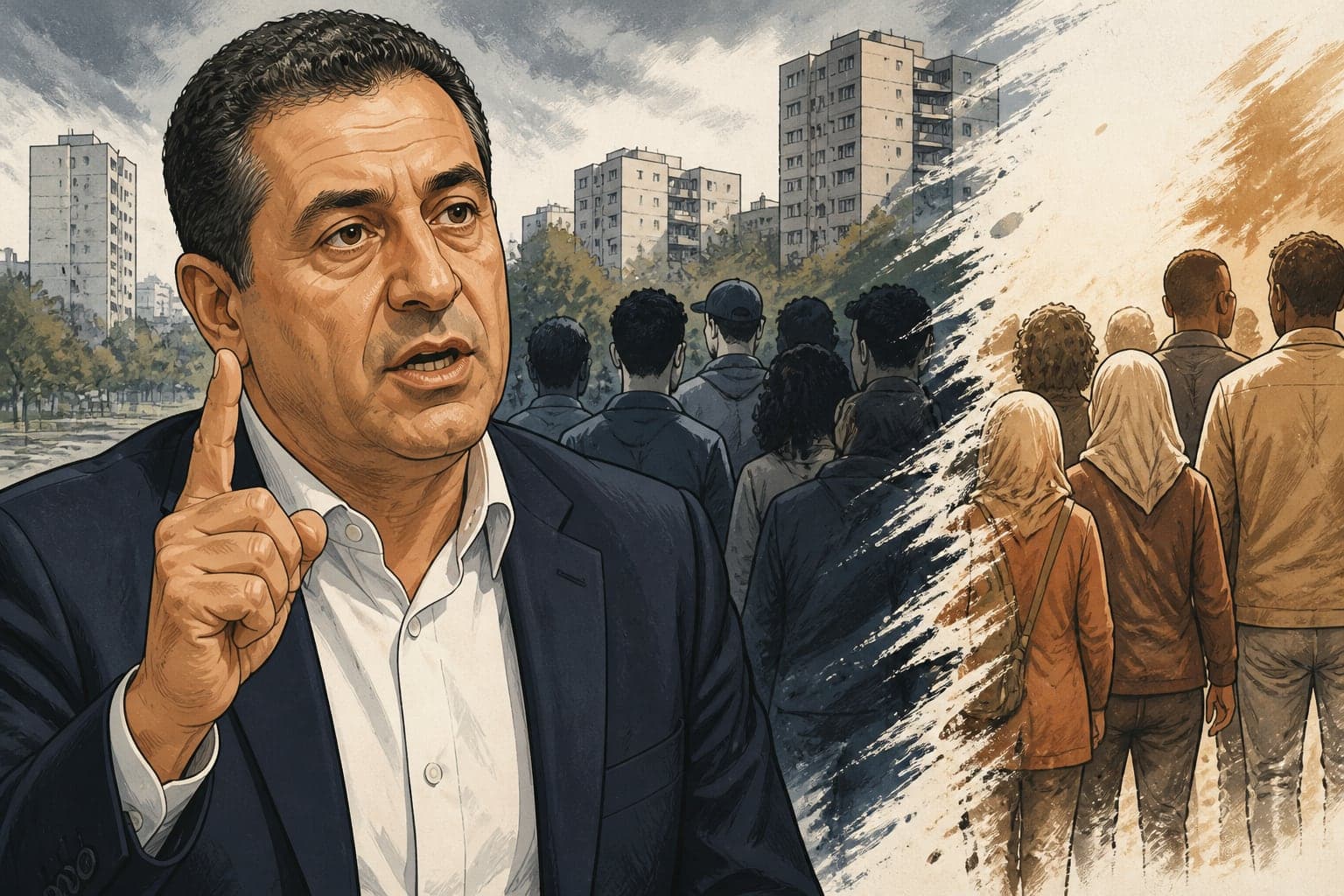Trappes : Ali Rabeh appelle à interdire le « grand remplacement »