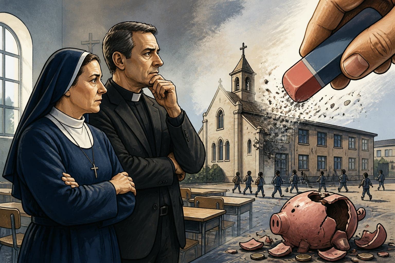 Budget 2027 : l'enseignement catholique dénonce la suppression de ses crédits