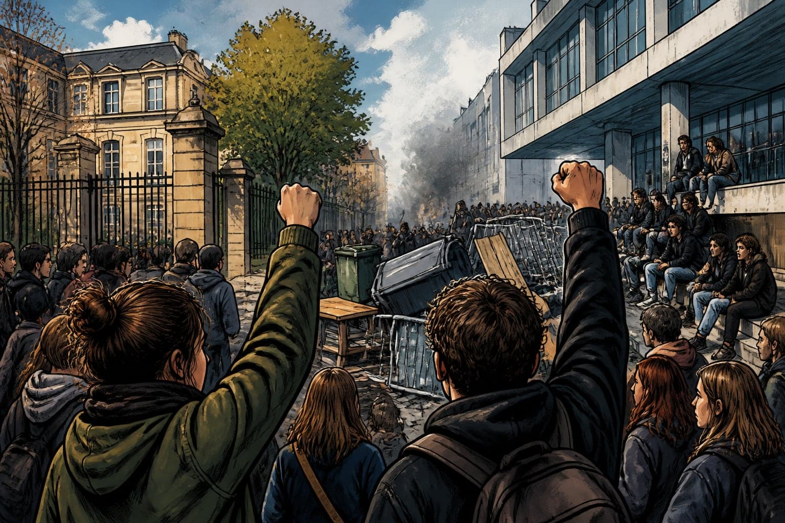 Lycées et universités : deux syndicats appellent au blocage
