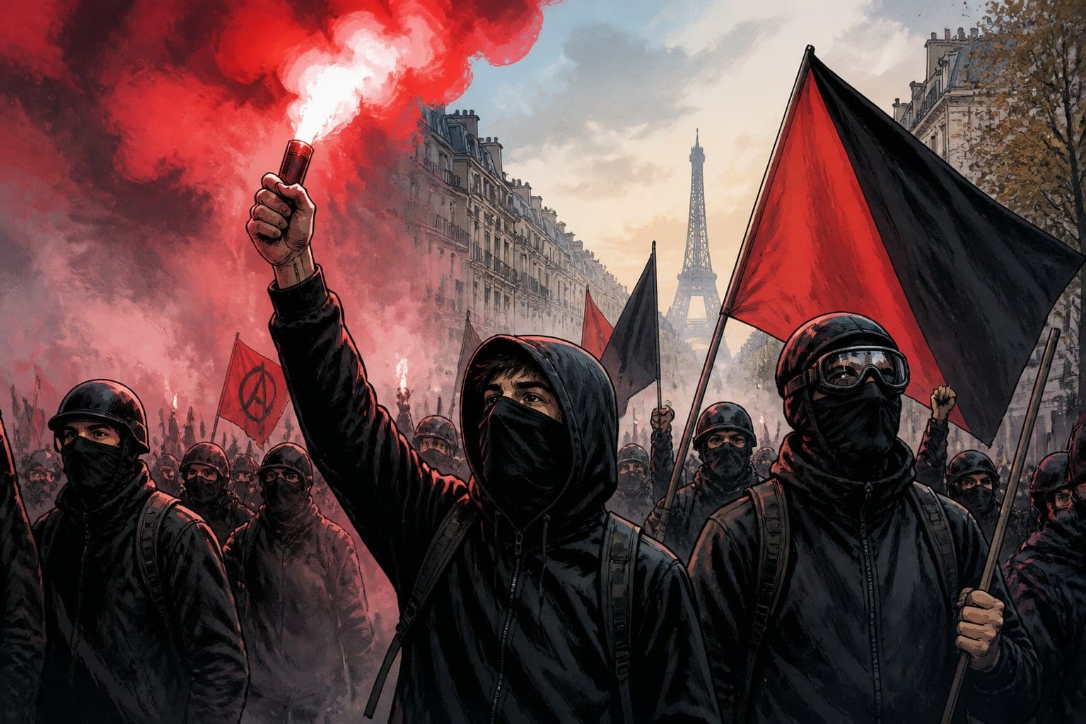 Manifestation du 31 octobre : 300 à 600 ultragauche attendus à Paris