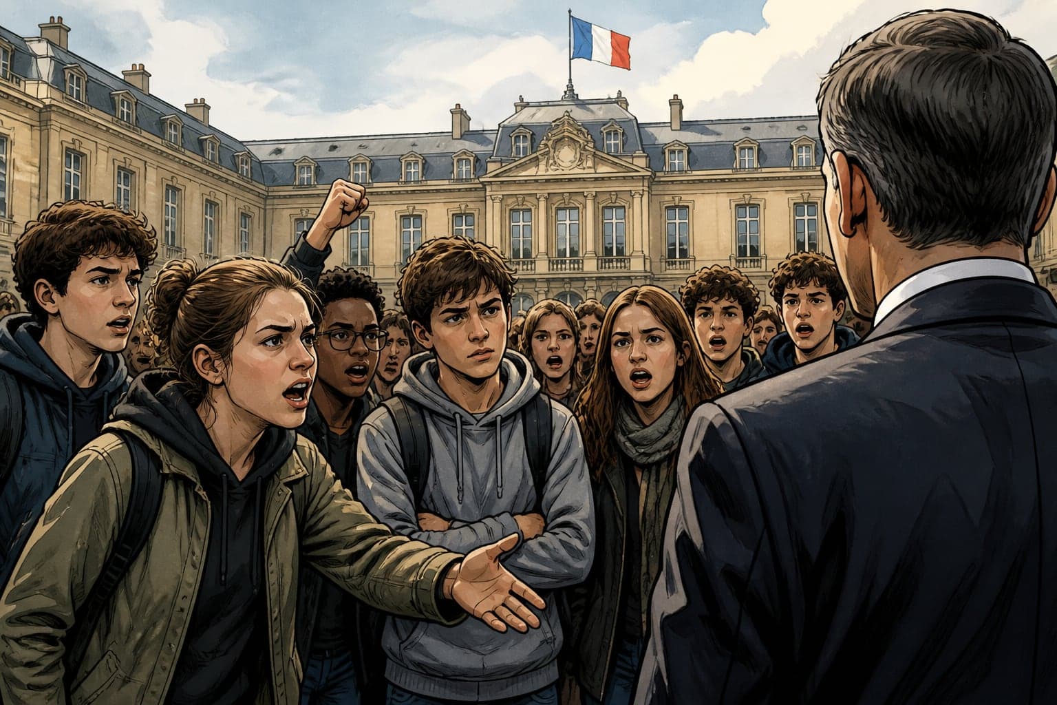Mobilisation du 31 octobre : le gouvernement critiqué par les lycéens