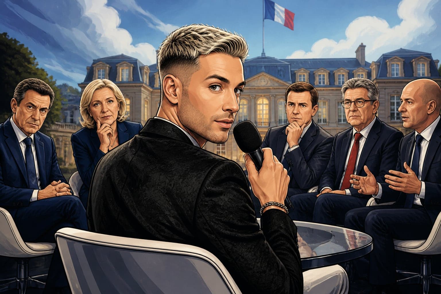 Sam Zirah, ex-intervieweur de téléréalité, veut interroger les candidats