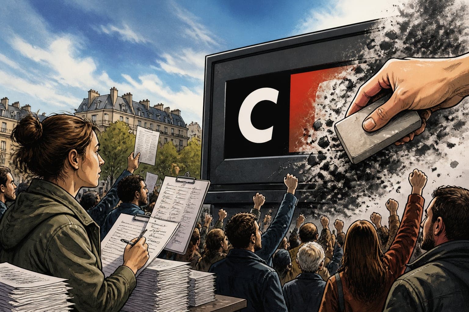 Supprimer CNews : une pétition dépasse les 300 000 signatures