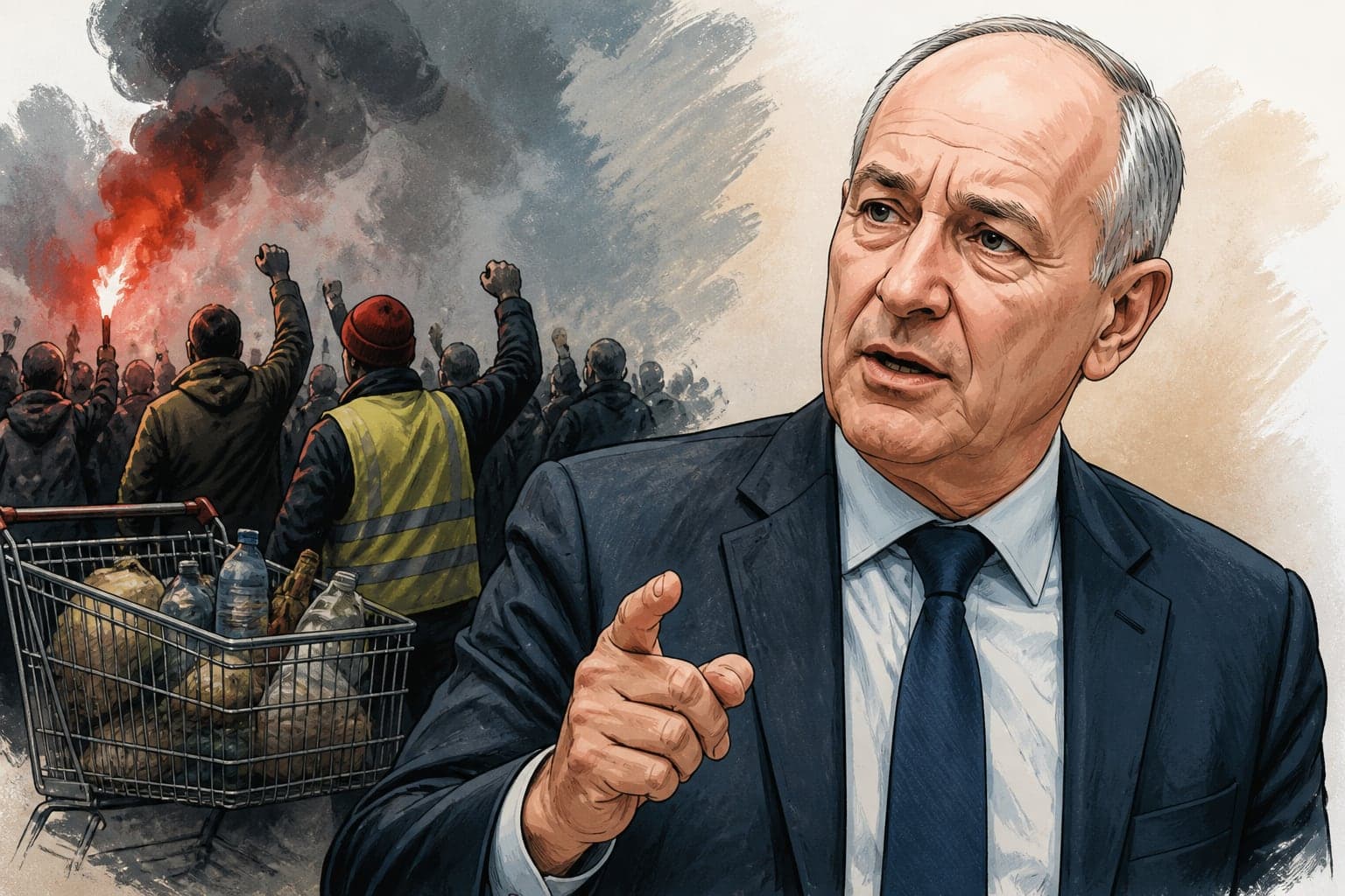 Vie chère : André Vallini dénonce un mouvement social dévoyé
