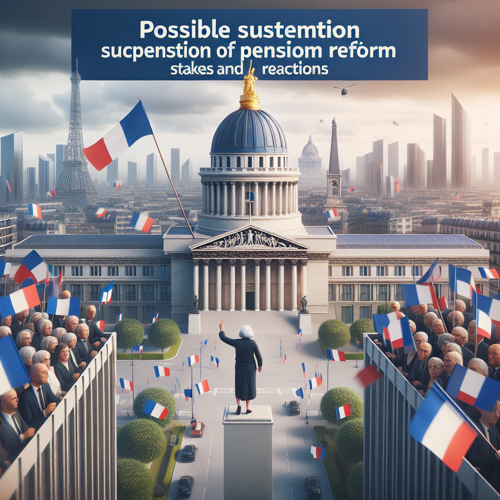 Suspension possible de la réforme des retraites : enjeux et réactions