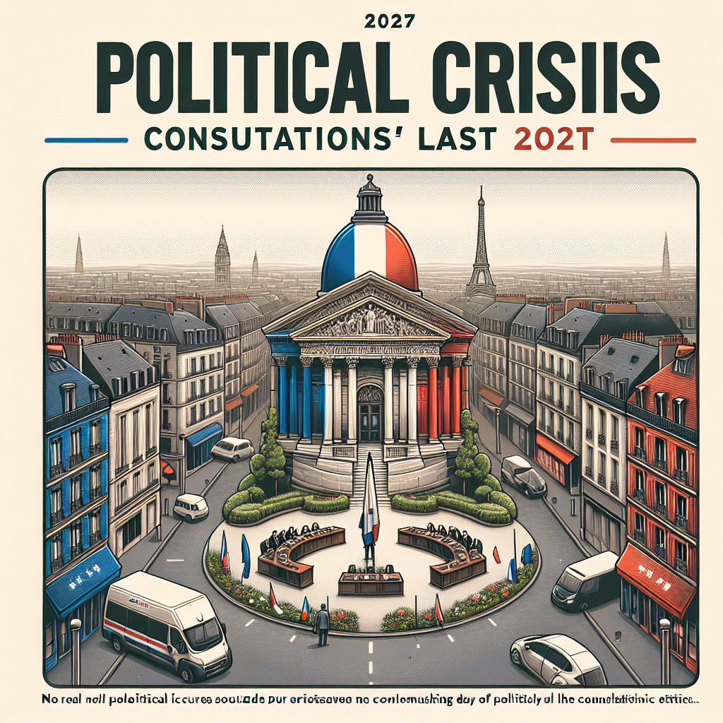 Crise politique : Dernier jour de consultations pour Sébastien Lecornu