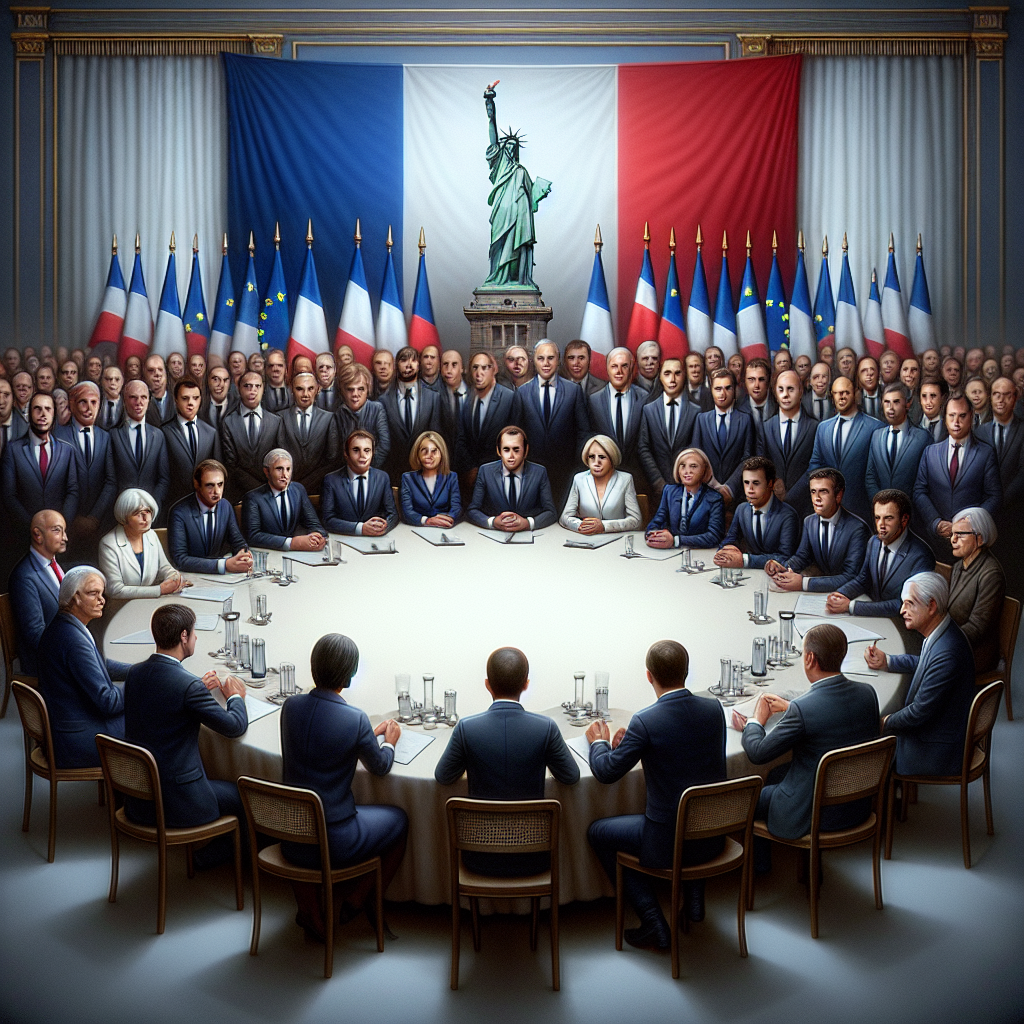 Macron convoque les chefs de partis pour désamorcer la crise politique