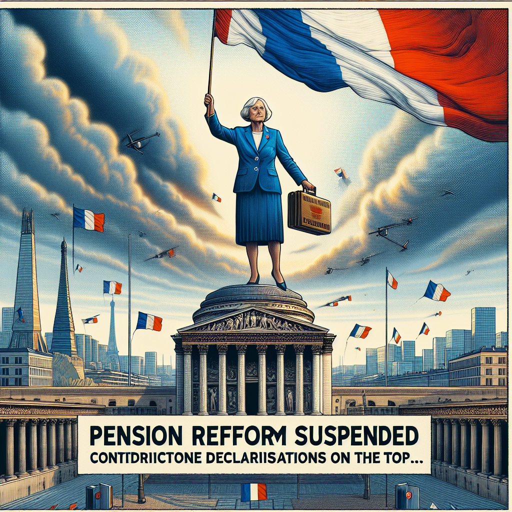 Réforme des retraites suspendue : Déclarations contradictoires au sommet de l'État